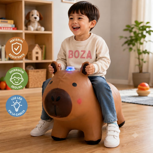Saltarina Inflable Capibara para Niños