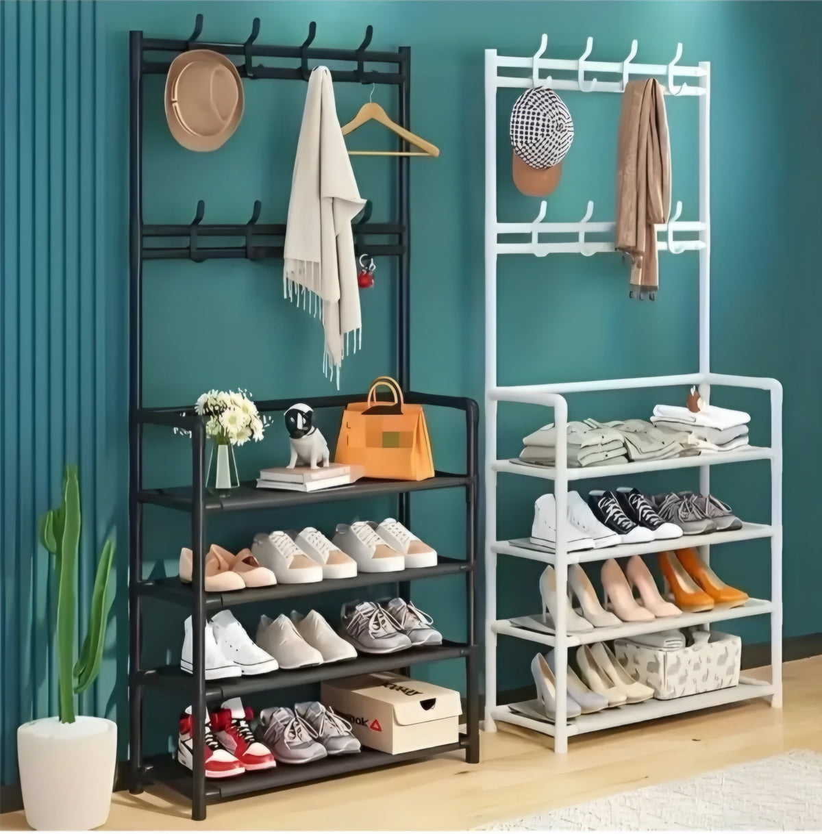Organizador perchero, Zapatero  y Colgador 5 Niveles
