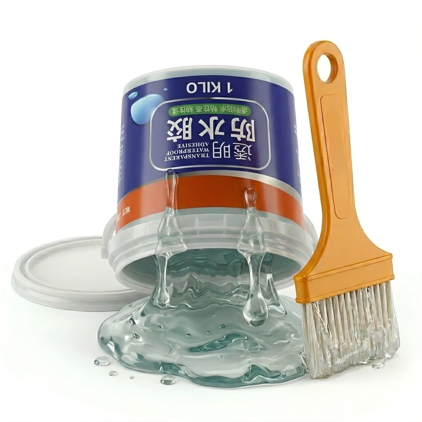 Sellador Tapa Gotera Transparente 1 kg