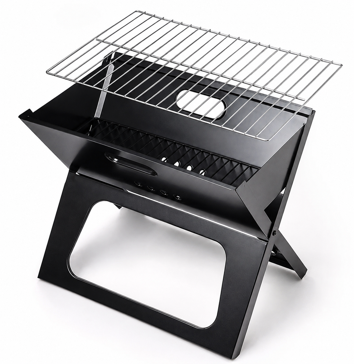 Parrilla Plegable Portátil 44x36x28cm
