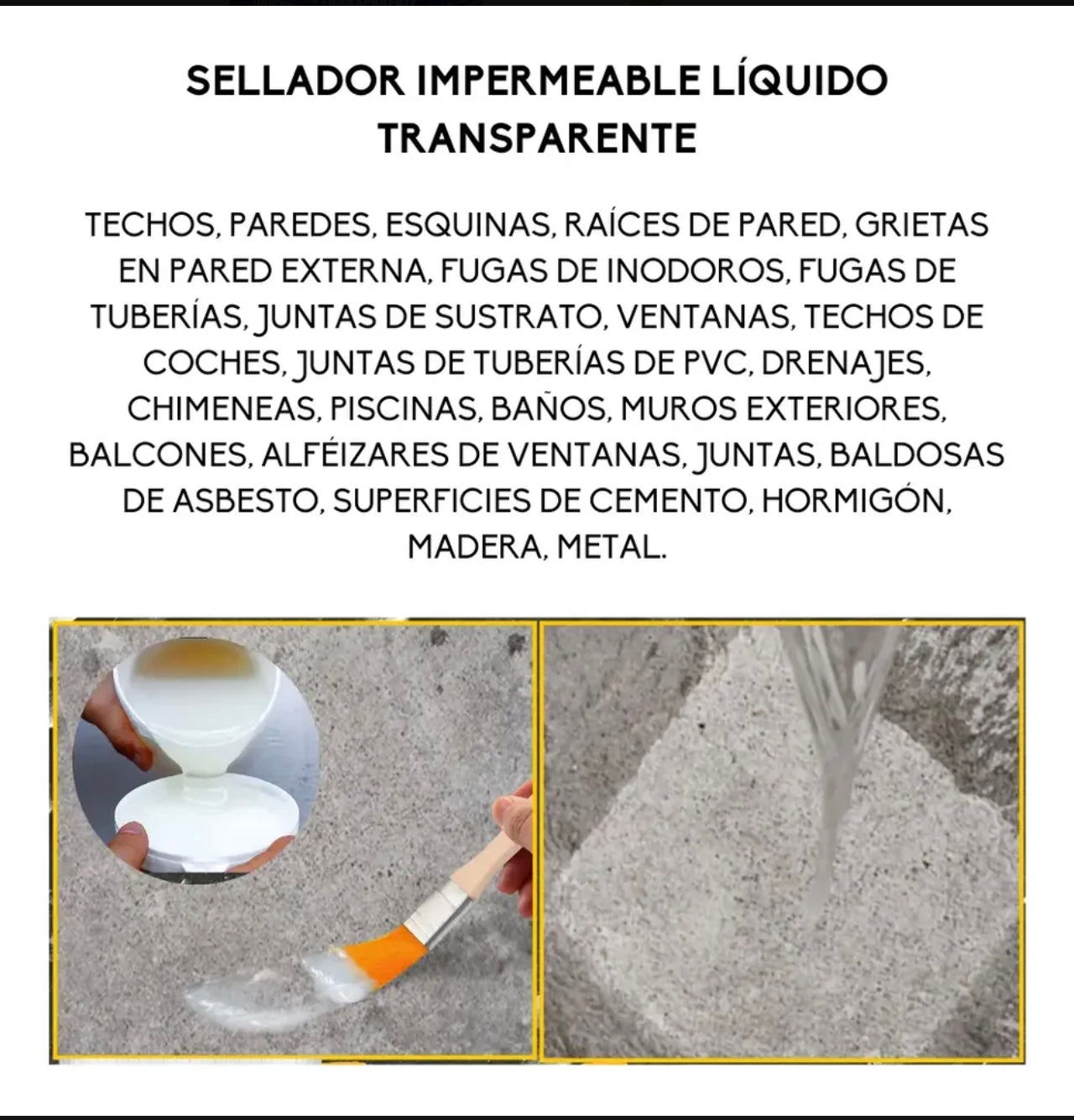 SELLADOR-TRANSPARENTE IMPERMEABLE 1 Kg